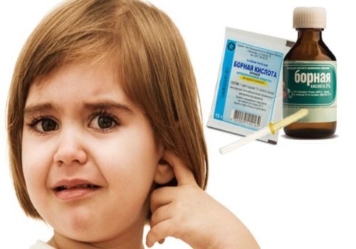 Застосування борної кислоти у дітей